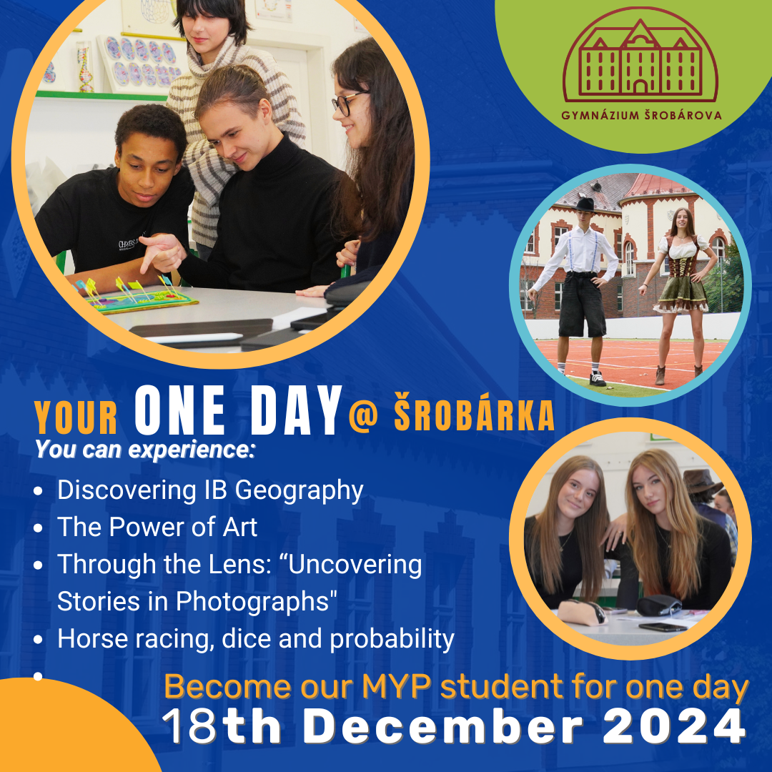 Become our IB MYP student for one day