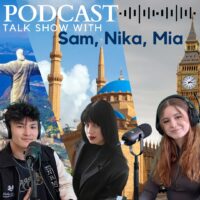 Šrobársky podcast #4 – Sam, Nika a Mia v podcaste o školách (1/16)